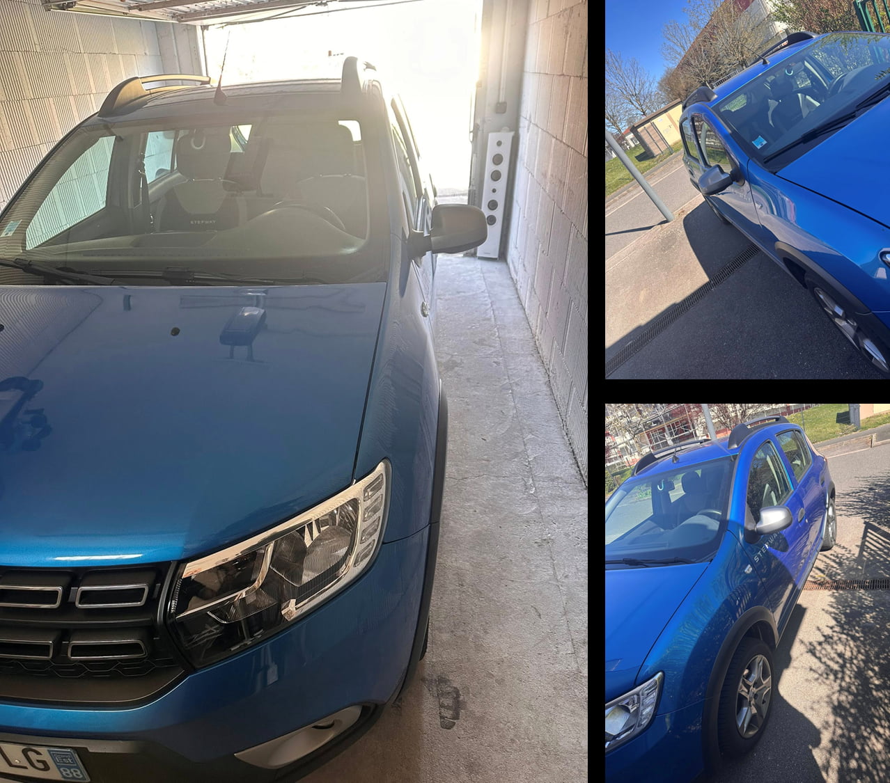 Dacia - Après nettoyage extérieur